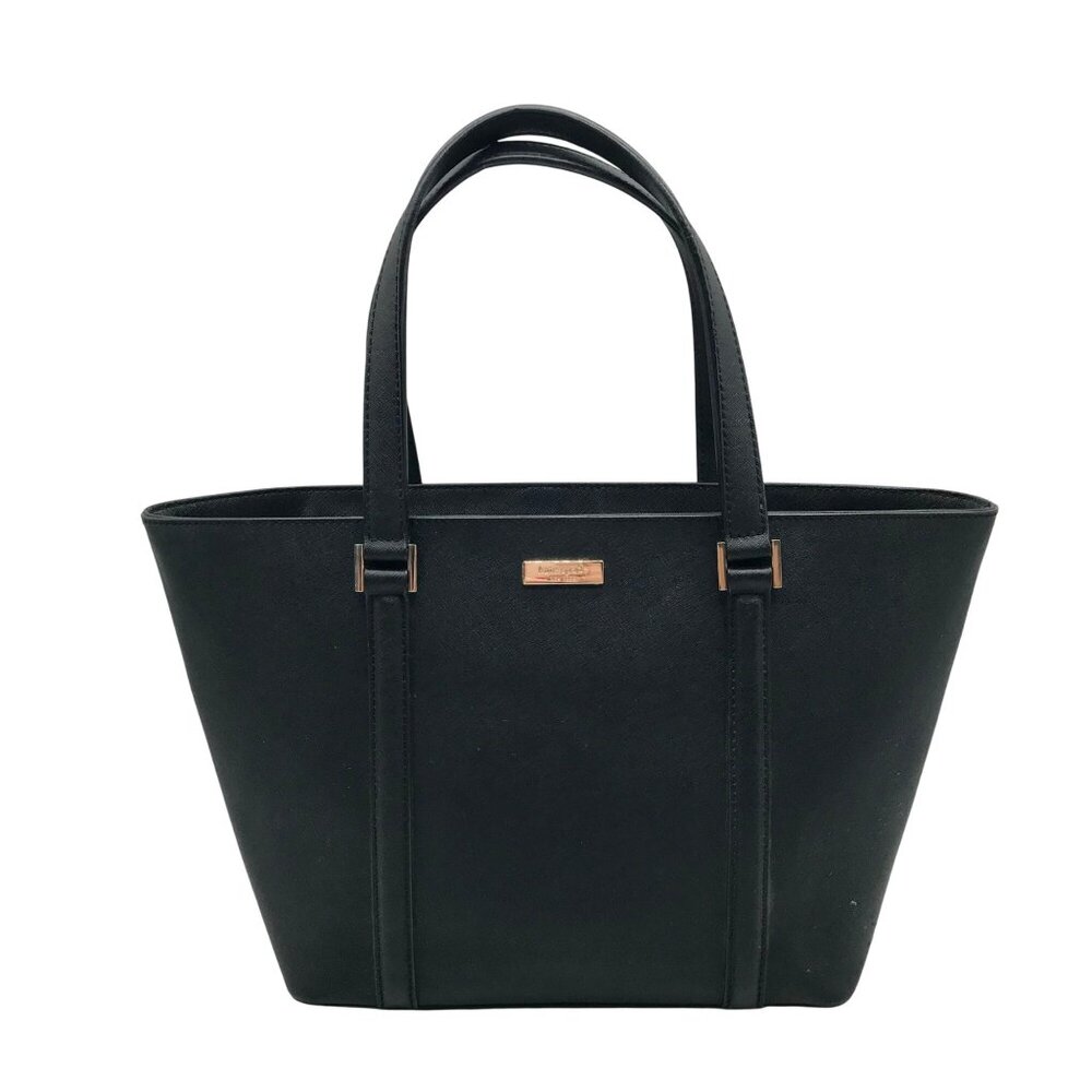 Kate Spade Black Saffiano Leather Cara Shoulder Bag